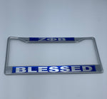 Zeta Phi Beta - Blessed License Plate Frame
