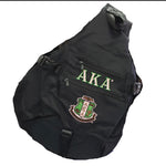 Alpha Kappa Alpha - Sling Backpack (Black)