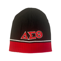 Delta Sigma Theta - Beanie Hat (Black)