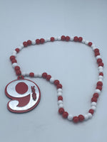 Kappa Alpha Psi - Line Number Necklace (Beaded) #9