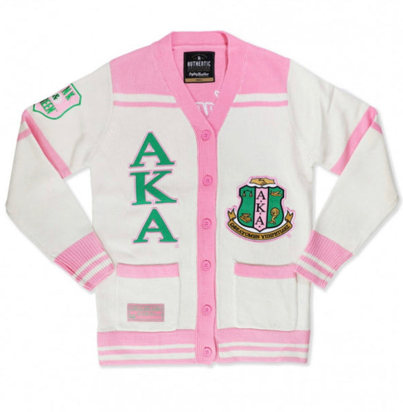 Alpha Kappa Alpha -  Sweater Cardigan