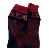 Delta Sigma Theta - Black Ankle Socks