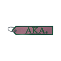 Alpha Kappa Alpha - Embroidered Keychain