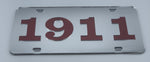 Kappa Alpha Psi - 1911 Mirror License Plate