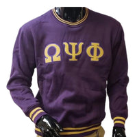 Omega Psi Phi - Crew Neck Sweat Shirt (Purple)