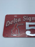 Delta Sigma Theta - Line Number License Plate #5