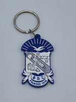 Phi Beta Sigma - Rubber Shield Keychain