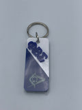 Phi Beta Sigma/Mason- Split Acrylic Keychain