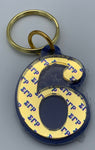 Sigma Gamma Rho - Line Number Keychain #6