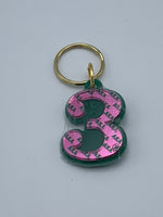 Alpha Kappa Alpha - Line Number Keychain #3