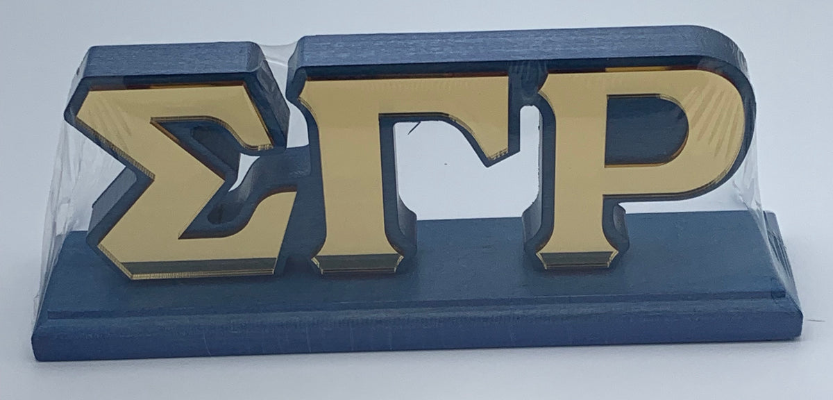 Sigma Gamma Rho - Colored Desktop Letter Set 11" x 4.5"