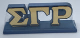 Sigma Gamma Rho - Colored Desktop Letter Set 11" x 4.5"