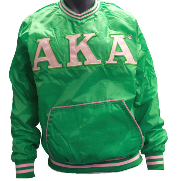 Alpha Kappa Alpha - Windbreaker (Green)