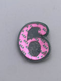 Alpha Kappa Alpha - Line Number Lapel Pin #6