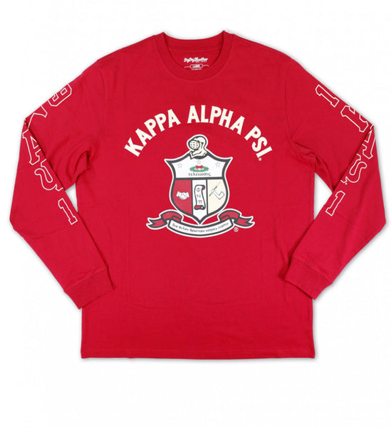 Kappa Alpha Psi - (Printed) Long Sleeve Tee