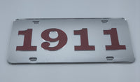 Kappa Alpha Psi - 1911 Mirror License Plate