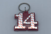 Delta Sigma Theta - Line Number Keychain #14