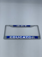 Phi Beta Sigma - Educator License Plate Frame