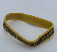 Mason - Silicone Wrist Band (Striped)