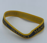Mason - Silicone Wrist Band (Striped)