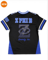 Zeta Phi Beta - Football Jersey (Black)
