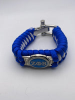 Zeta Phi Beta  - Paracord Bracelet