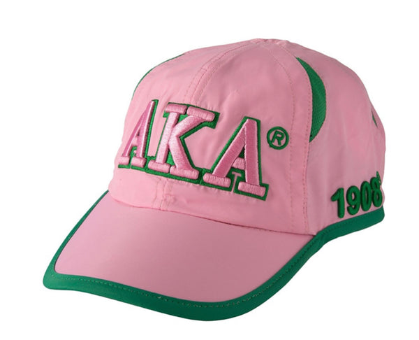 Alpha Kappa Alpha - Featherlite Cap (Pink)