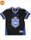 Zeta Phi Beta - Football Jersey (Black)