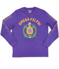Omega Psi Phi - (Printed) Long Sleeve Tee