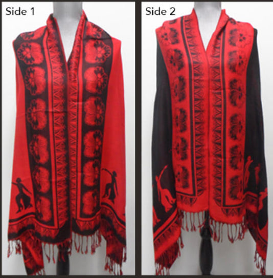 Delta Sigma Theta - Reversible Pashmina Scarf