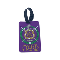 Omega Psi Phi - Acrylic Luggage Tag