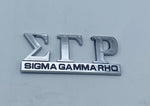 Sigma Gamma Rho - Car Decal w/Letters