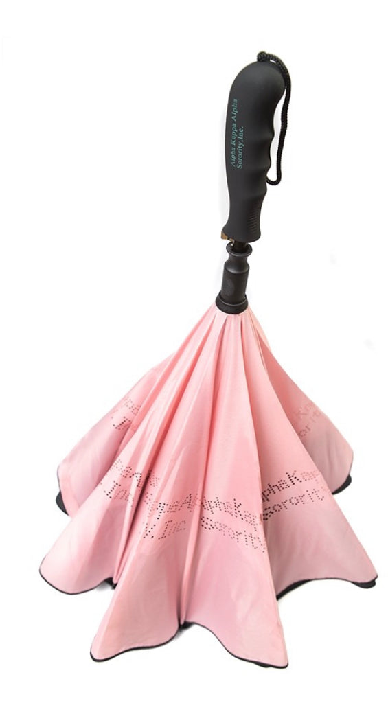 Alpha Kappa Alpha- Inverted Umbrella (Black)