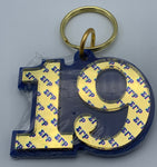 Sigma Gamma Rho - Line Number Keychain #19