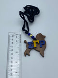 Sigma Gamma Rho - Wooden & Acrylic Tiki Necklace