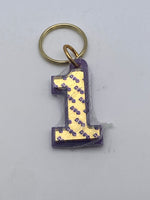 Omega Psi Phi - Line Number Keychain #1