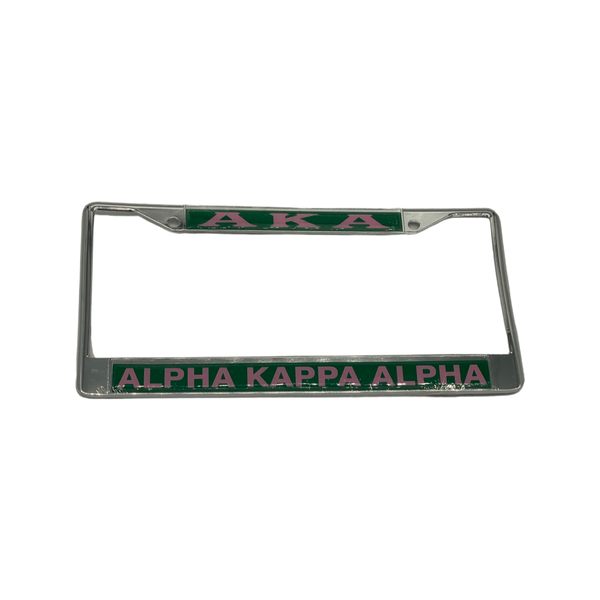 Alpha Kappa Alpha - License Plate Frame