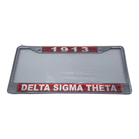Delta Sigma Theta - 1913 License Plate Frame