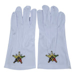 Order of The Eastern Star - Past Patron White Gloves