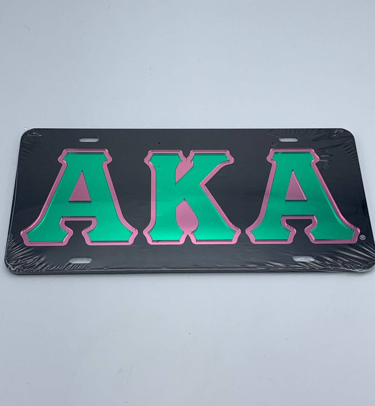 Alpha Kappa Alpha - Black Mirror License Plate