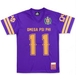 Omega Psi Phi - Football Jersey Tee