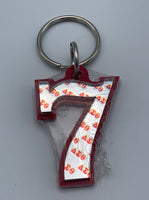 Delta Sigma Theta - Line Number Keychain #7