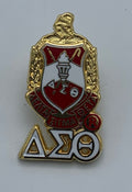 Delta Sigma Theta - Shield w/Letters Lapel Pin