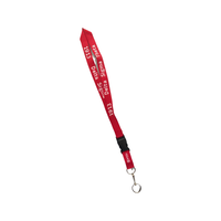 Delta Sigma Theta - Woven Lanyard (red)