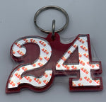 Delta Sigma Theta - Line Number Keychain #24