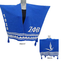 Zeta Phi Beta - Winter Shawl